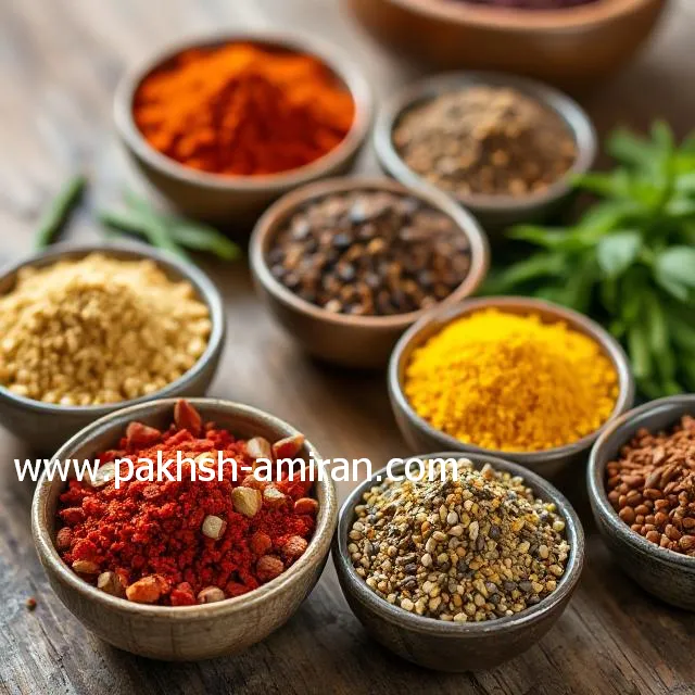 امیران پخش مواد غذایی و ادویه جات با پودرهای خوراکی متنوع در جنوب غربی ایران