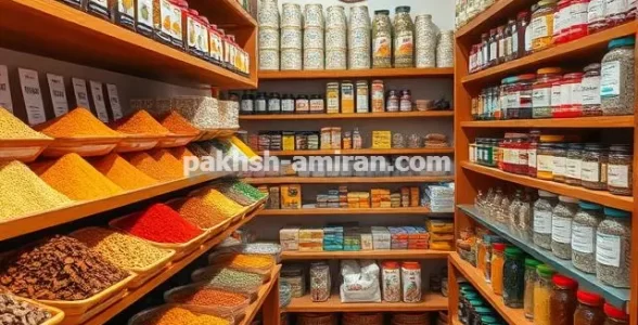 پخش مواد غذایی و ادویه جات ارگانیک در ایران